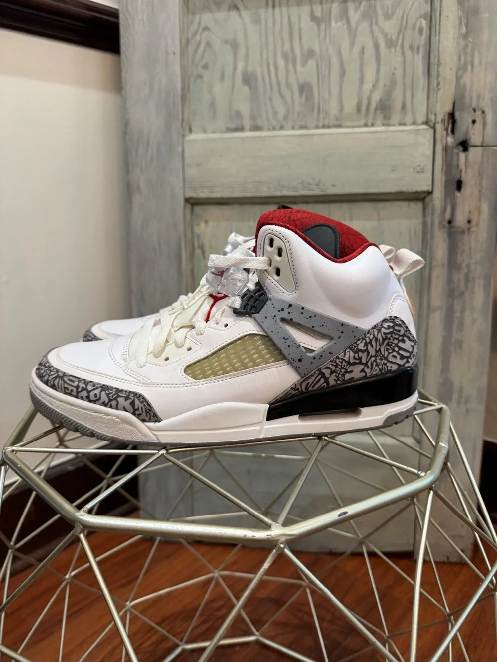 NIKE AIR JORDAN SPIZIKE WHITE CEMENT SIZE 11